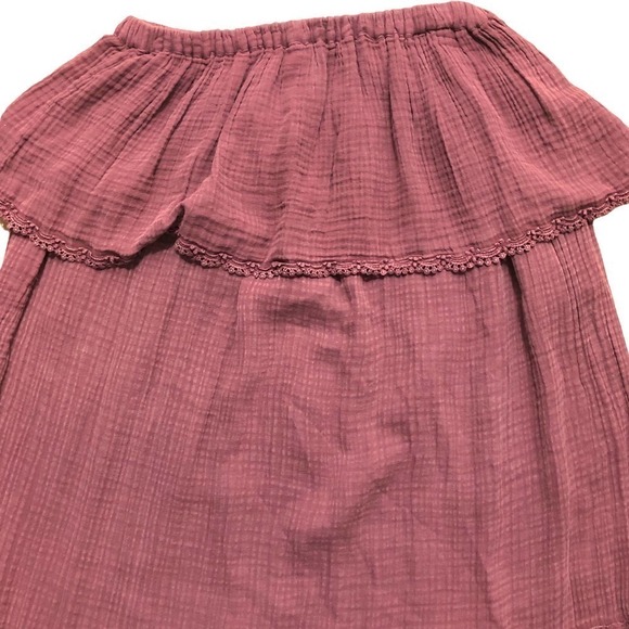 Daily Practice by Anthropologie NEW Malibu Mini Dress in Dark Auburn XS - Picture 5 of 15